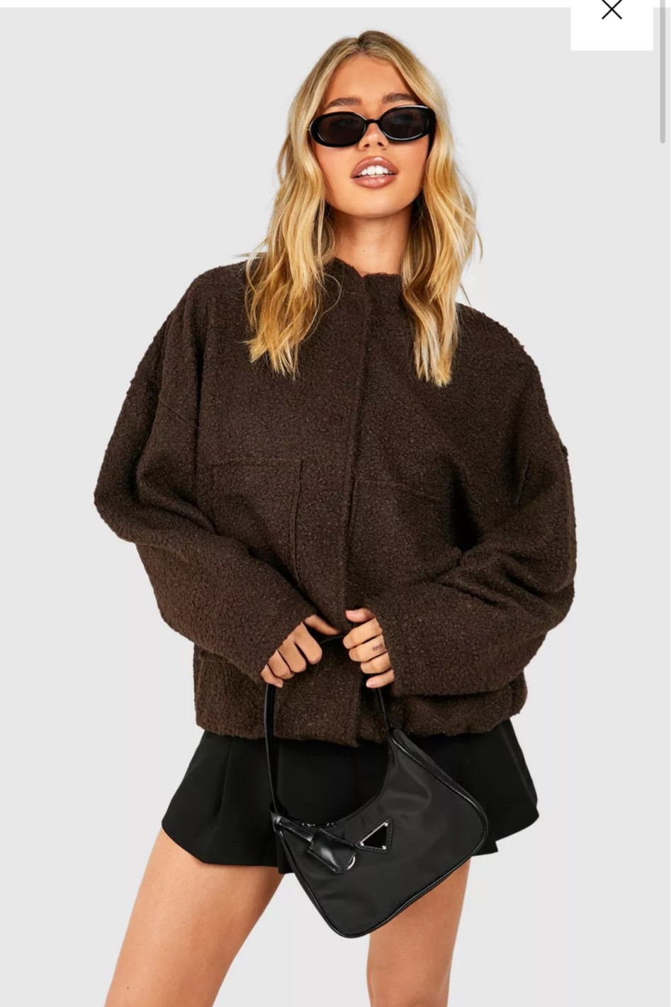 Dark chocolate brown wool jacket 

#LTKWorkwear #LTKFindsUnder50 #LTKStyleTip