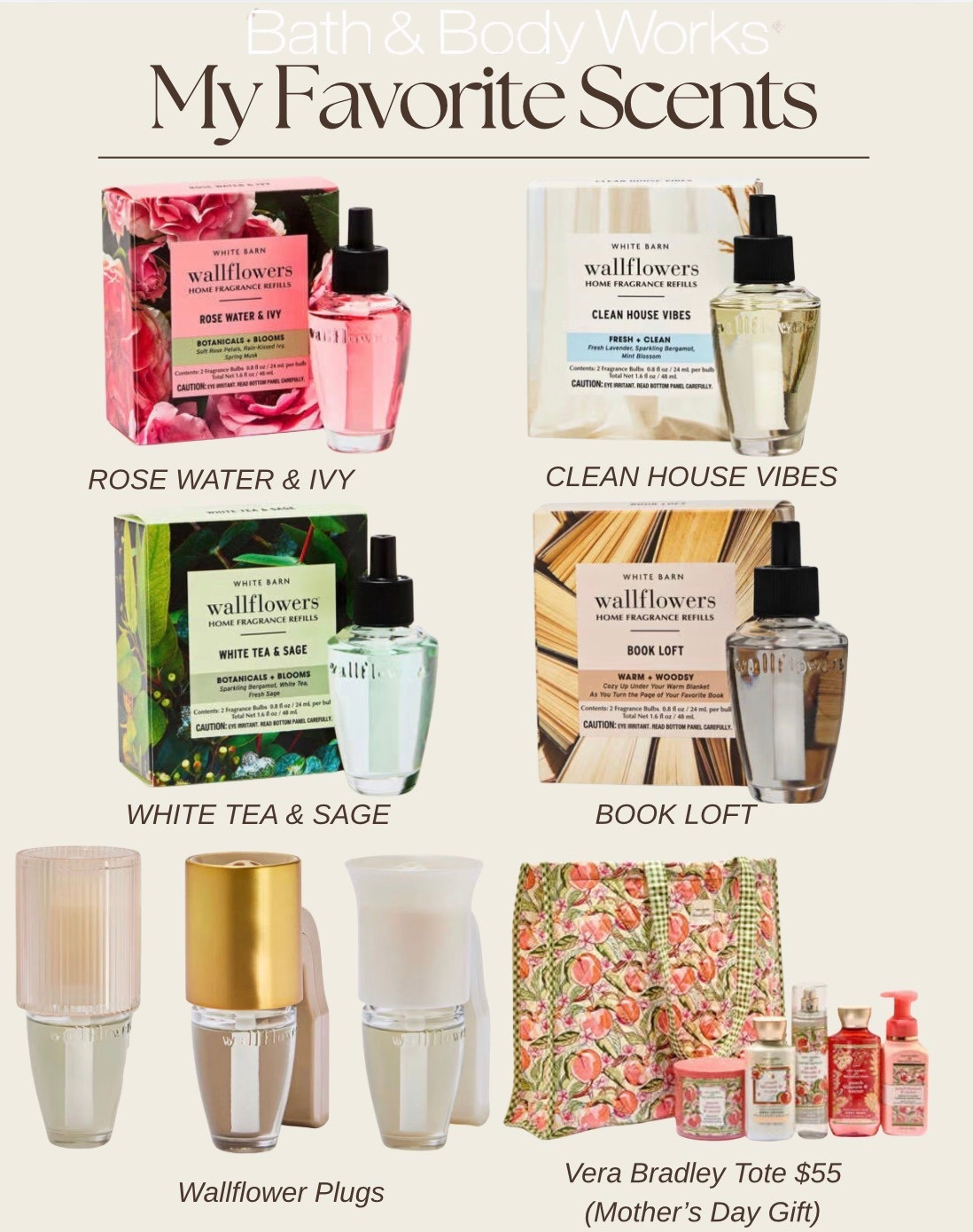 These are my favorite home scents and wallflower plugs with adjustable scent control. These make wonderful Mother’s Day gifts as well! 🌸

#LTKSeasonal #LTKHome #LTKMothersDay