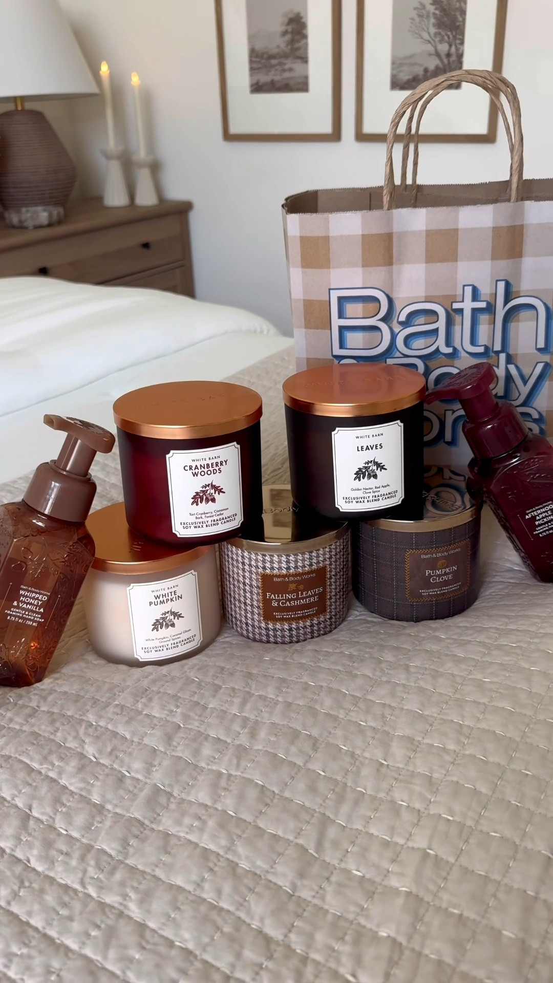 Fall at Bath & Body Works is officially here and I had to stock jo on my favorite scents 🍂 Their 3-wick candles are just $12.95 right now! The perfect time to stock up for the coziest days ahead 🕯️🪵

Comment “candle” and I’ll send you the link! 🤎

#bathandbodyworks #fall #fallcandle #autumn #fallhome #fallhaul