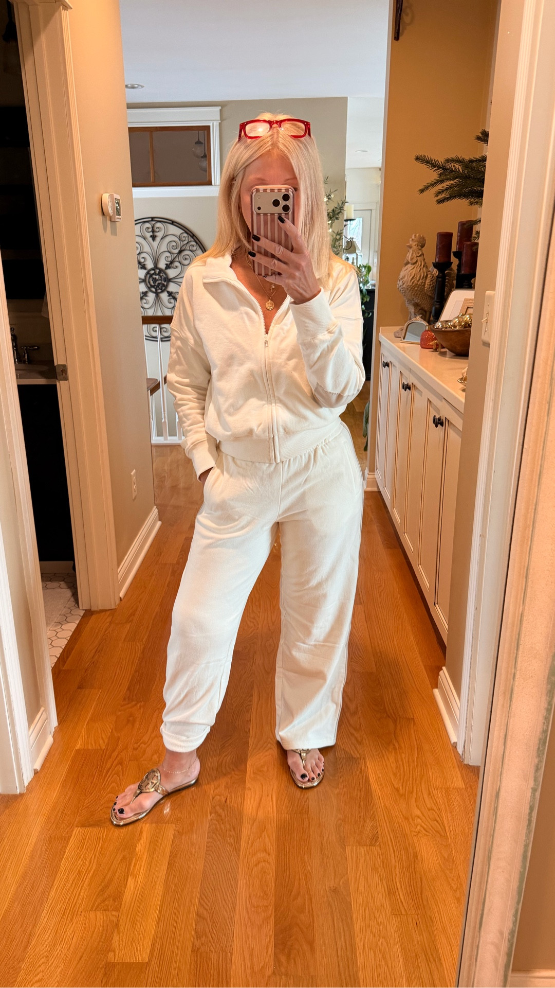 I am in LOVE with the set for spring!! It is so comfy!! Wearing a small in both  

#LTKTravel #LTKOver40 #LTKootd