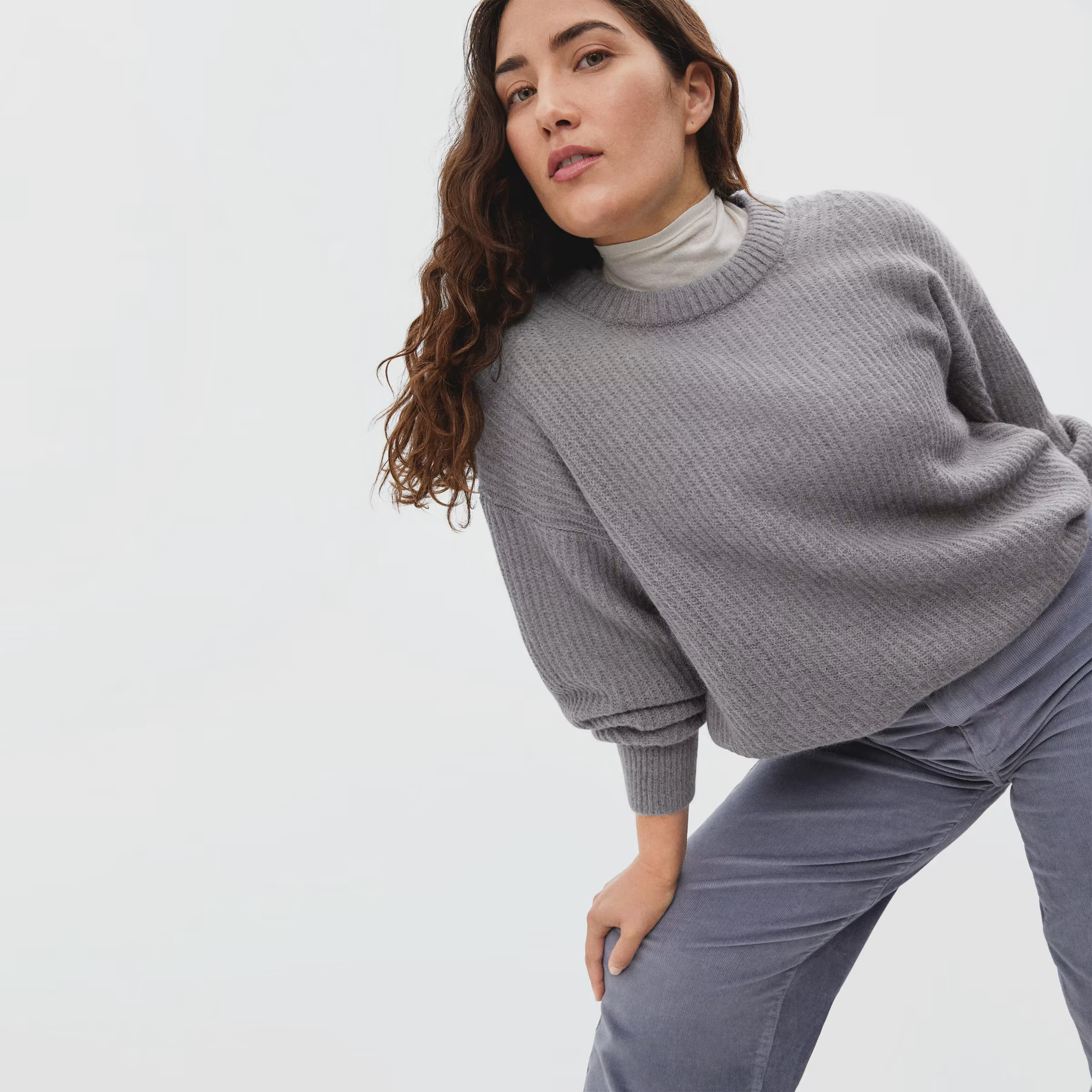 The Oversized Alpaca Crew | Everlane