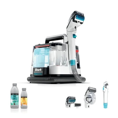 Shark StainStriker Portable Carpet, Upholstery & Area Rug Cleaner, Pet Friendly, Stain & Odor Remover, Perfect for Car Interiors, 3 Tools, PX201 White | Walmart (US)