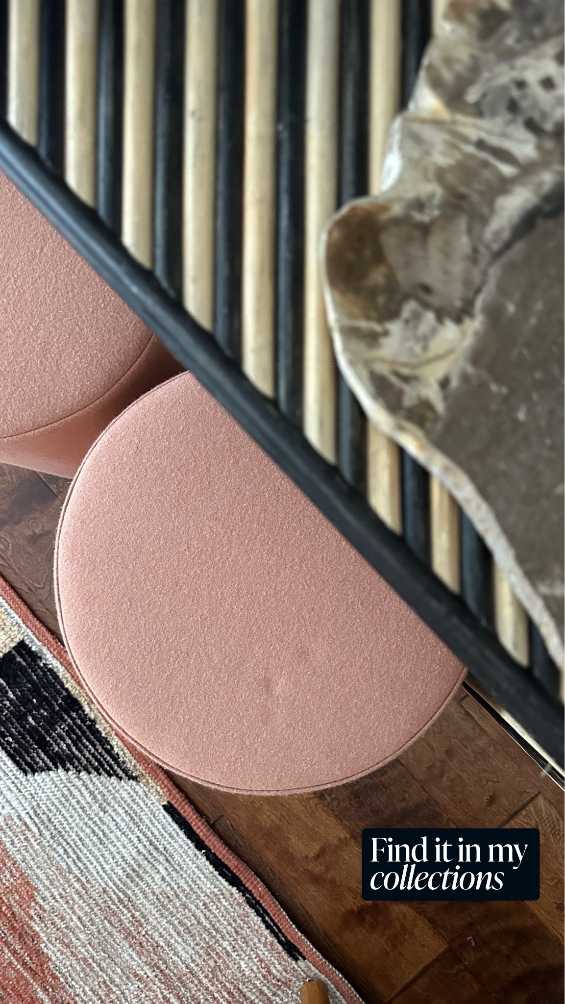 Round pink ottomans for the win! The exact ones are linked as well as some budget friendly options AND some brown marble trays. 🩷🤎

#LTKHome