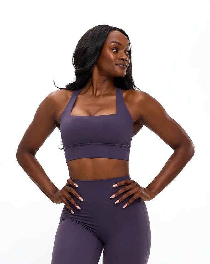 Revolution Sports Bra - Purple Shadow | Buffbunny