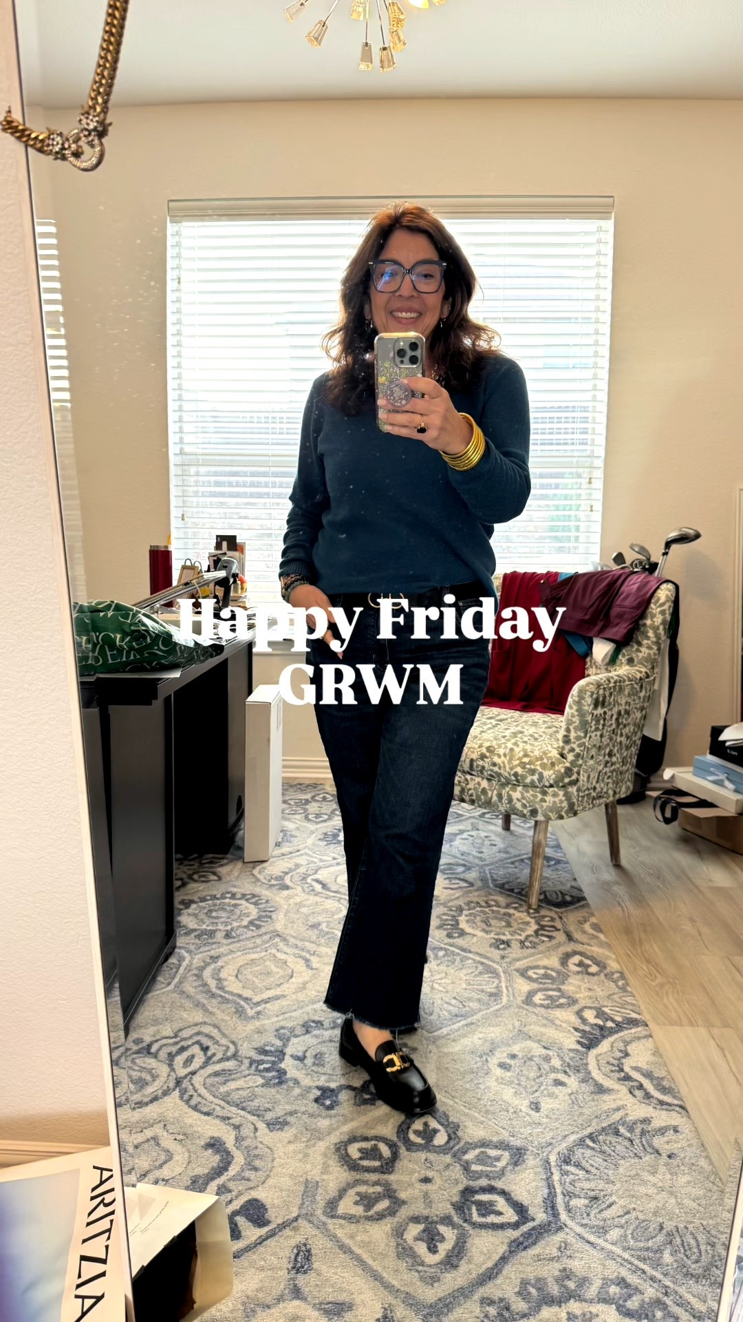 Happy Friday. Getting ready for a day of meeting and errands. Wearing an outfit that’s comfortable and looks pulled together  

#LTKdayinmylife #LTKgrwm #LTKmorningroutine