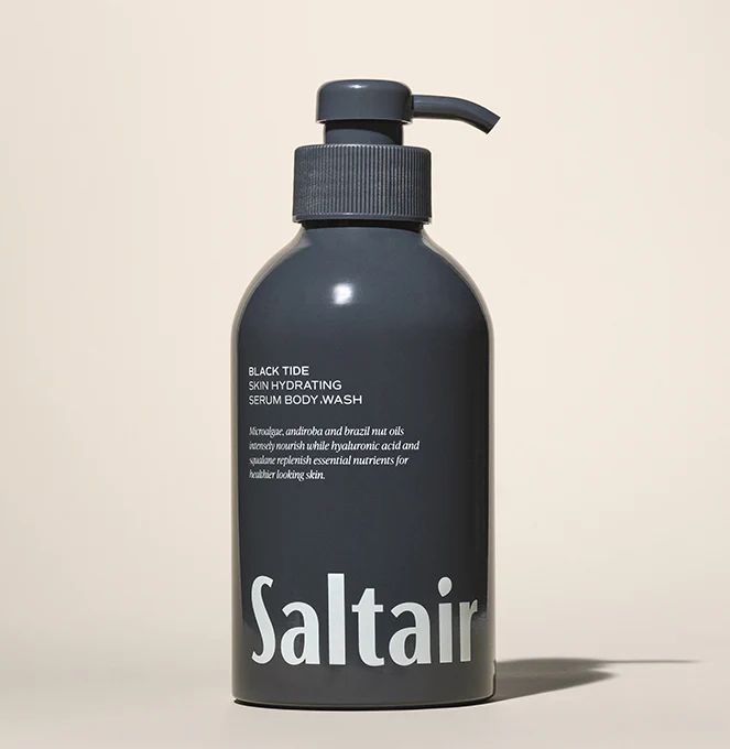 Unisex Body Wash With Hyaluronic Acid - Black Tide | Saltair | Saltair