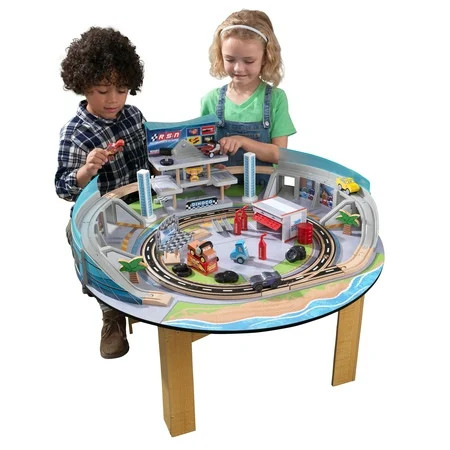 Disney Pixar Cars 3 Florida Racetrack Set & Table By KidKraft with 54 accessories included | Walmart (US)