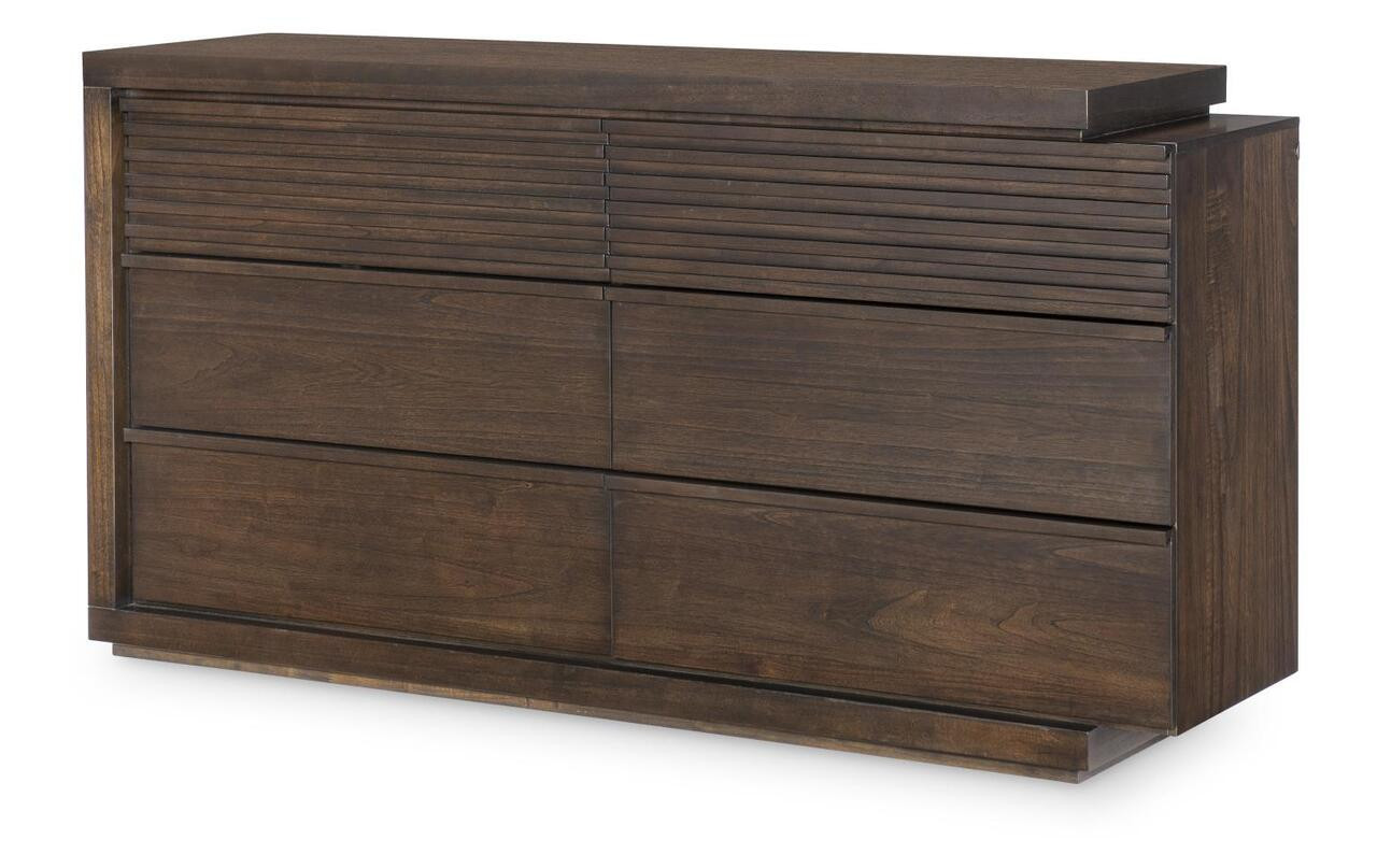 Architect 6 Drawer Dresser In Onyx | 1stopbedrooms