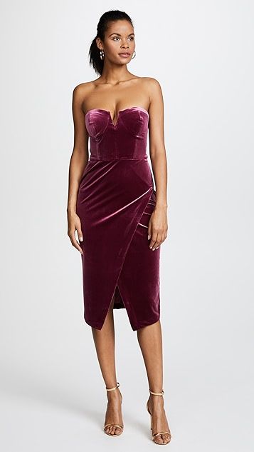 Velour Allure Dress | Shopbop