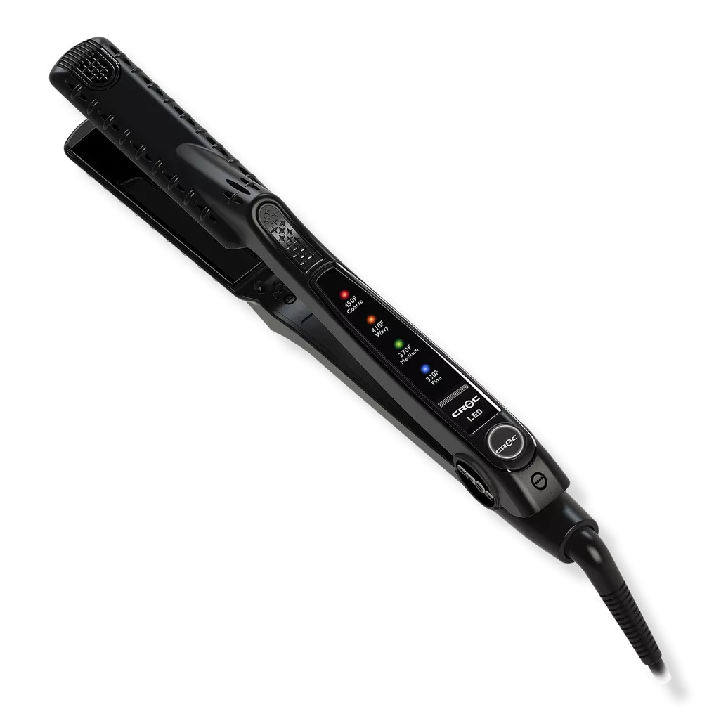 LED Black Titanium 1'' Flat Iron | Ulta