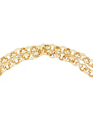 Eliou Carmela Necklace in Gold Plated from Revolve.com | Revolve Clothing (Global)
