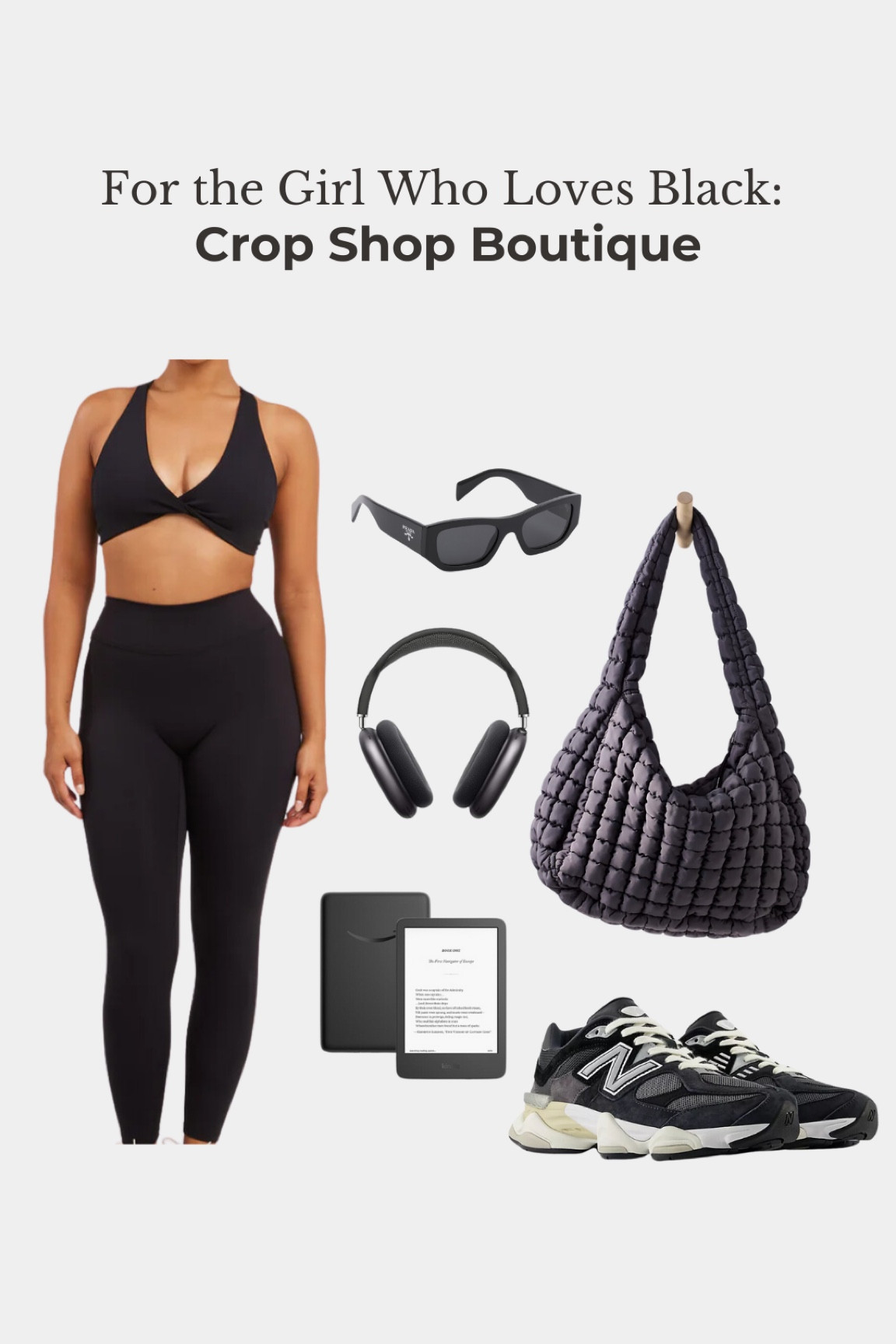 for the girls who love the color black

#LTKFitness #LTKActive