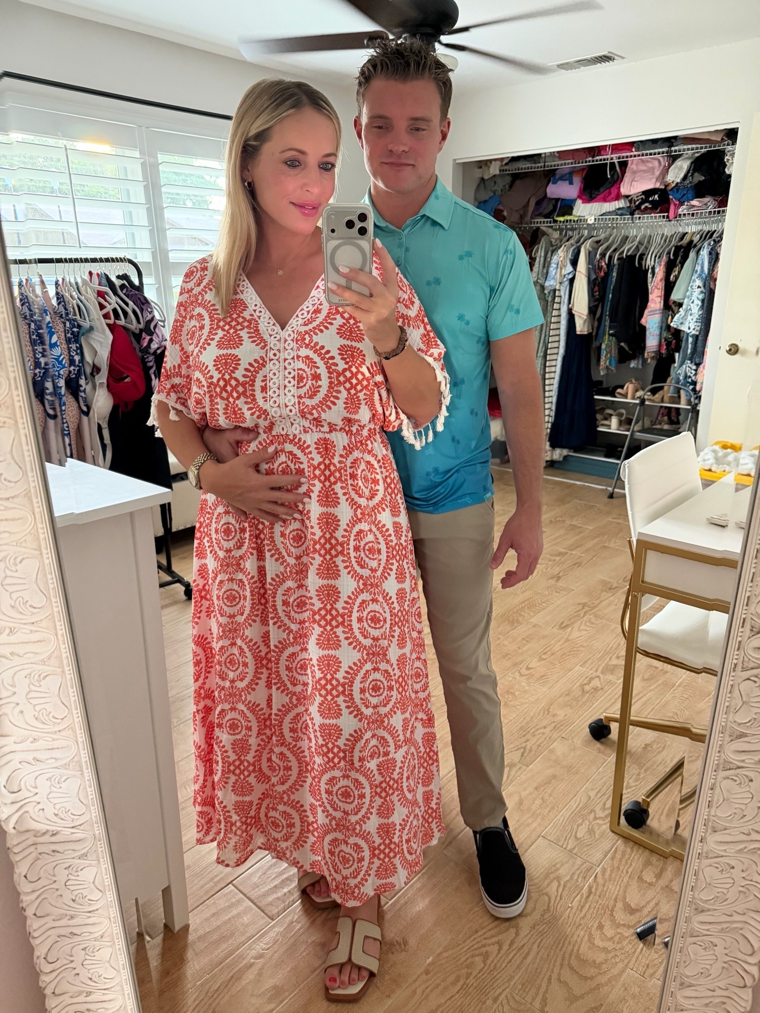 Maxi dress outfit. Summer outfit. Summer dress. 22 weeks pregnant

#LTKBump #LTKdayinmylife #LTKootd