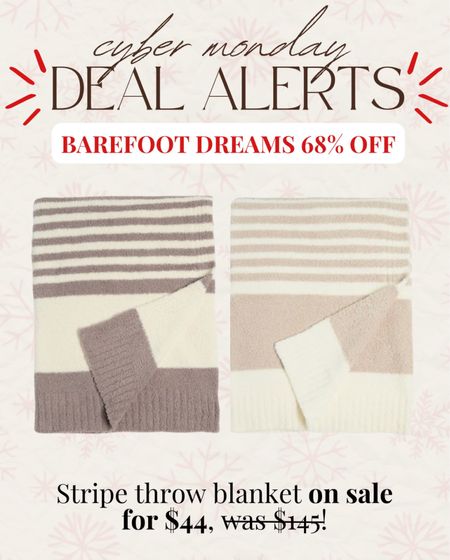 65% off Barefoot Dreams blankets!! This is my favorite luxury blanket & will go fast!! 

#LTKsalealert #LTKhome #LTKfindsunder100