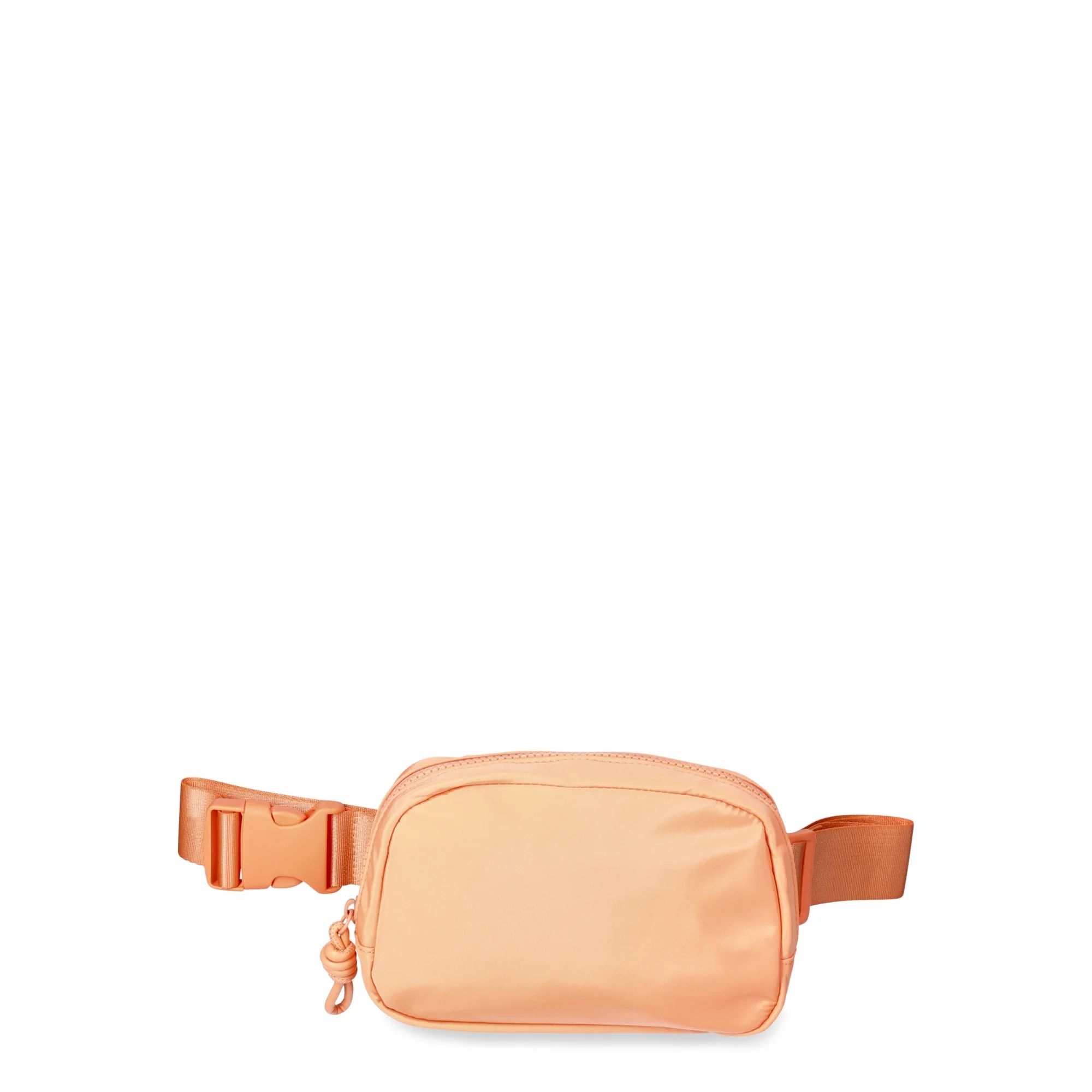 No Boundaries Women's Hands-Free Fanny Pack, Bright Apricot | Walmart (US)