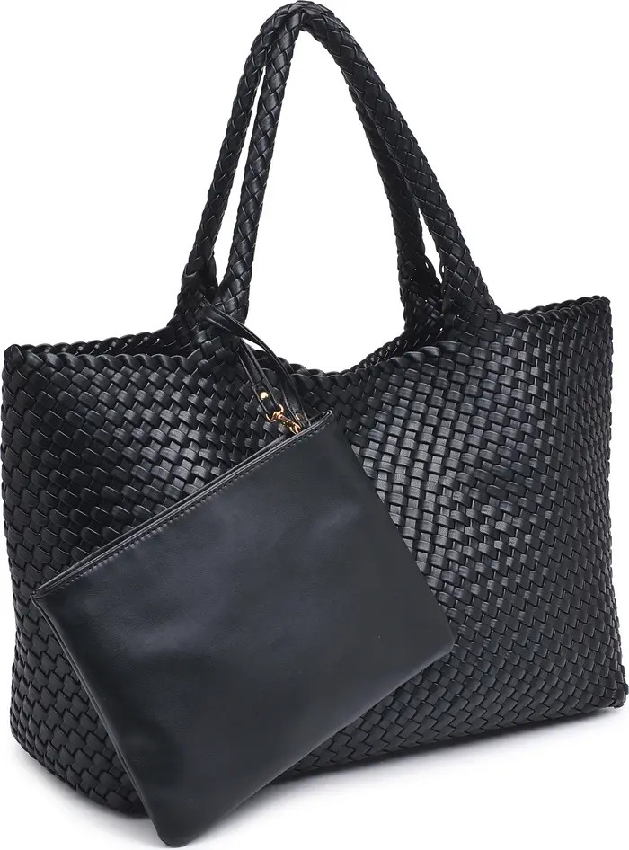 Woven Unlined Tote Bag and Pouch | Nordstrom Rack