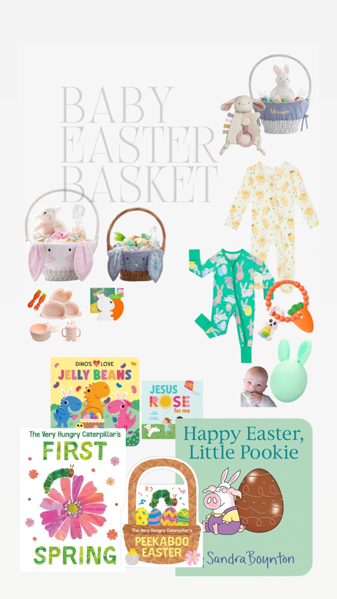 Easter basket goodies for the littlest bunny in your life! 🩷

#LTKBaby #LTKFamily #LTKSeasonal