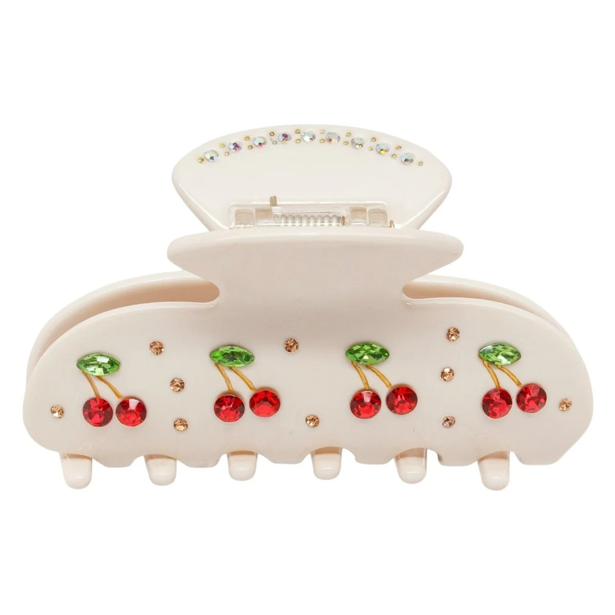 CHERRY BIG EFFING CLAW CLIP ONE SIZE / IVORY | Mini Dreamers 
