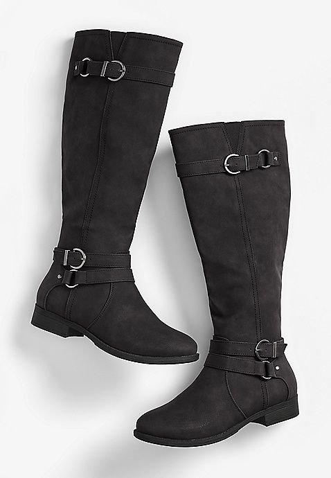 Valerie Belted Tall Boot | Maurices