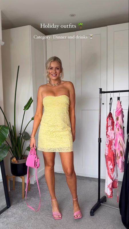Holiday Outfits! 

Summer Style, Summer Outfit, Holiday Inspiration, Yellow Lace Dress, Holiday Style, Going Out Outfit

#LTKuk #LTKtravel #LTKsummer