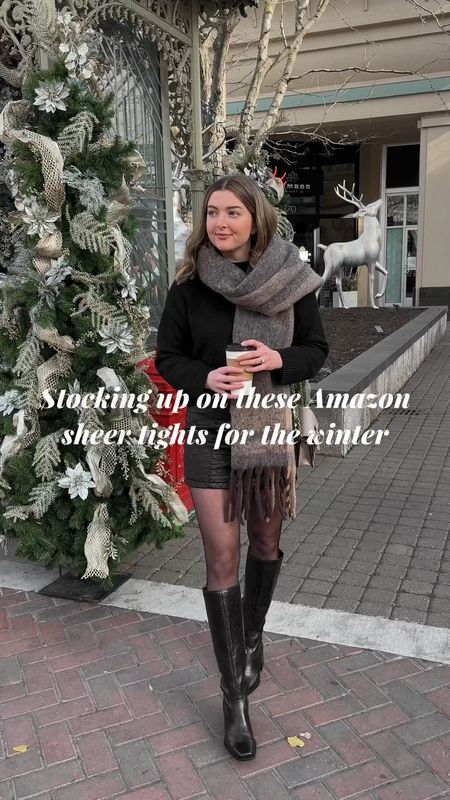 These sheer Amazon tights are the perfect look for fall jut fits and currently 3 for $13.50🫶🏼 

#LTKsalealert #LTKstyletip #LTKfindsunder50