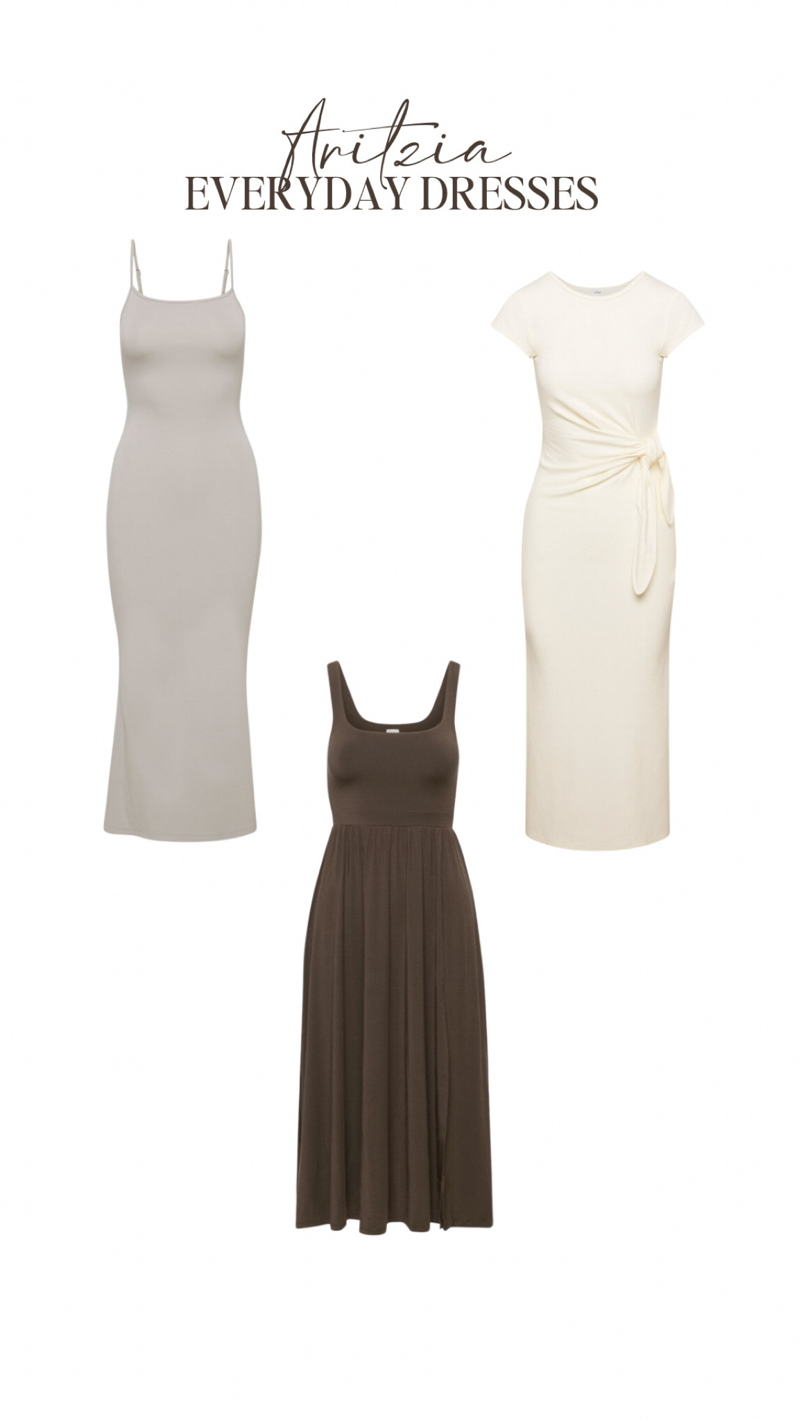 Everyday Summer Dresses from Aritizia 