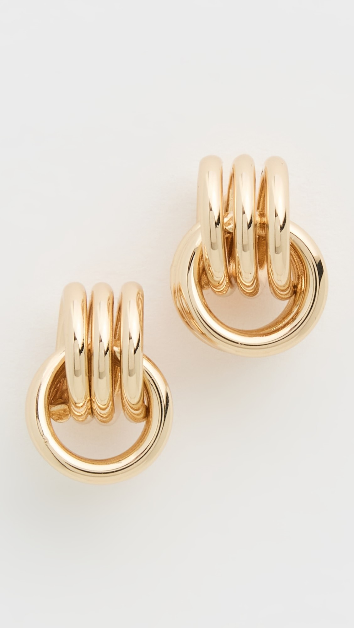 Mini Knotted Stud Earrings | Shopbop
