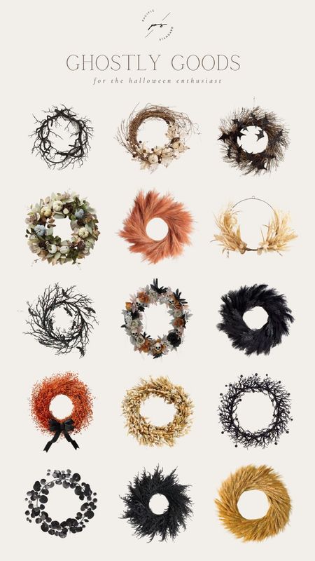 Ghostly Goods - Halloween Wreath round-up! Halloween decor for your porch and home | #halloween #halloweenhome

#LTKstyletip #LTKSeasonal #LTKhome