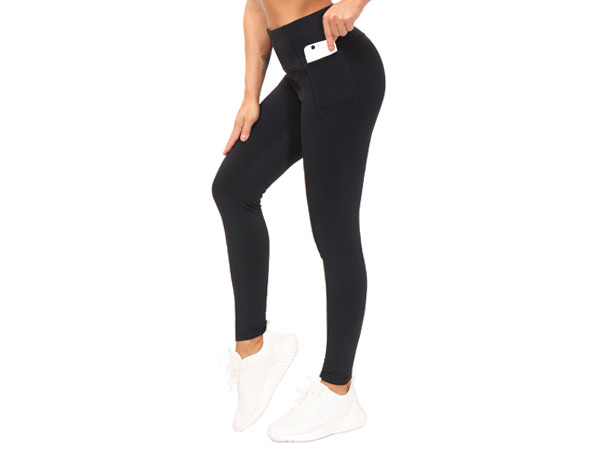 THE GYM PEOPLE Thick High Waist Yoga Pants with Pockets, Tummy Control Workout Running Yoga Leggi... | Amazon (US)