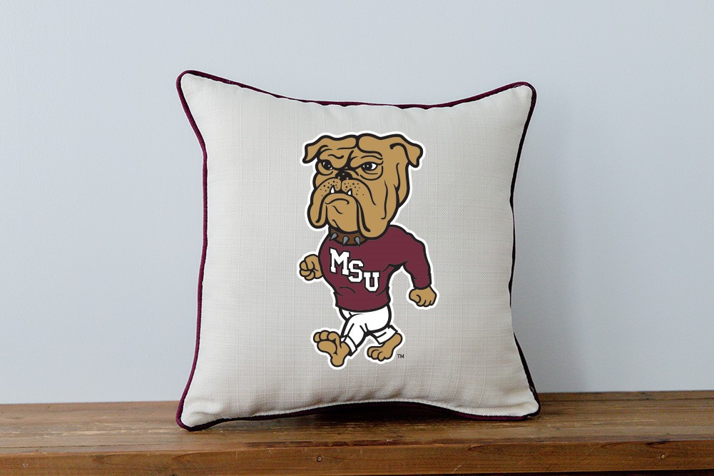 Msu Walking Bully Pillow | Little Birdie | Little Birdie