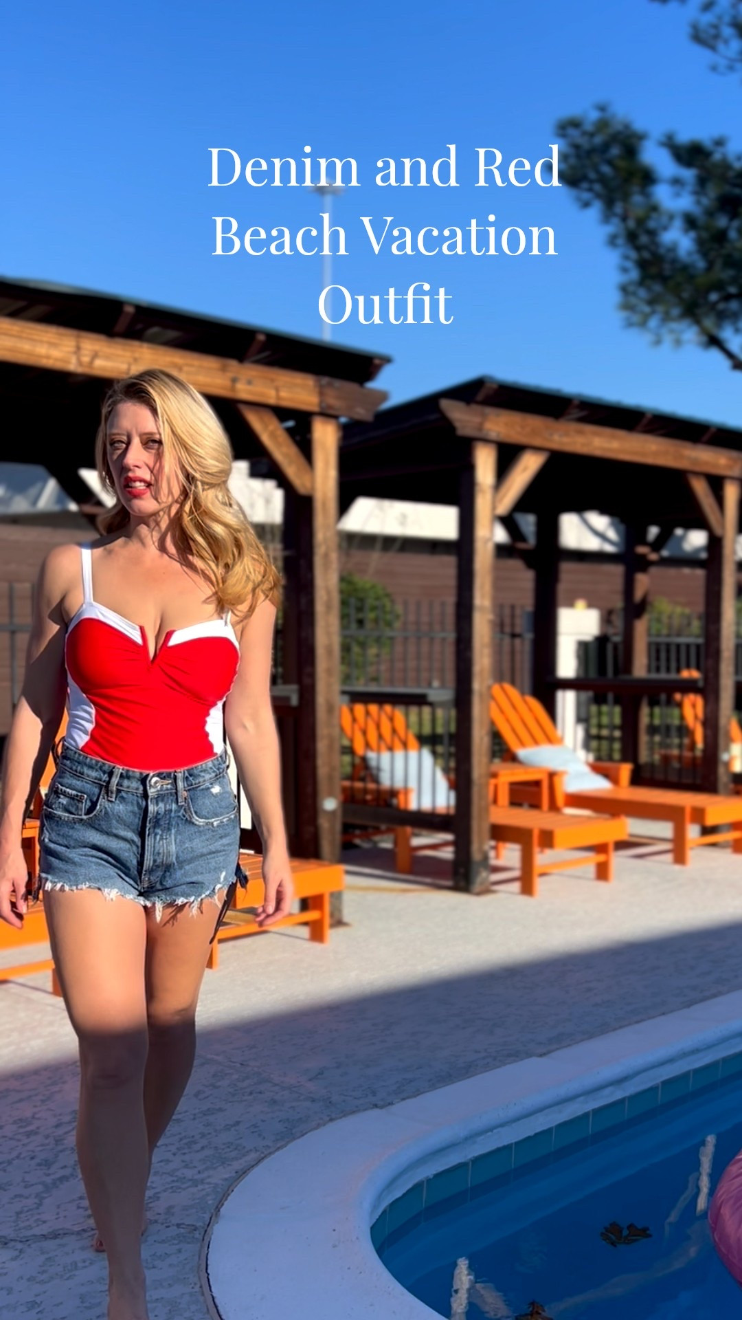 Red swimsuit energy + lived-in denim = effortless summer power.
No overthinking. Just that look.
Details linked in LTK 🤍

#LTKfinds #LTKstyle #SummerUniform #RedSwim #DenimDays #ChicSwim #PoolsideStyle #VacationVibes #WarmWeatherLooks #LTKunder100 #StyleInspo


#LTKOver40 #LTKTravel #LTKPetite