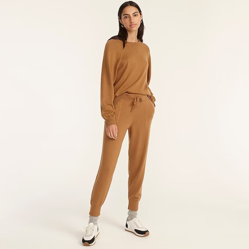 Jogger pant in cotton-cashmere | J.Crew US