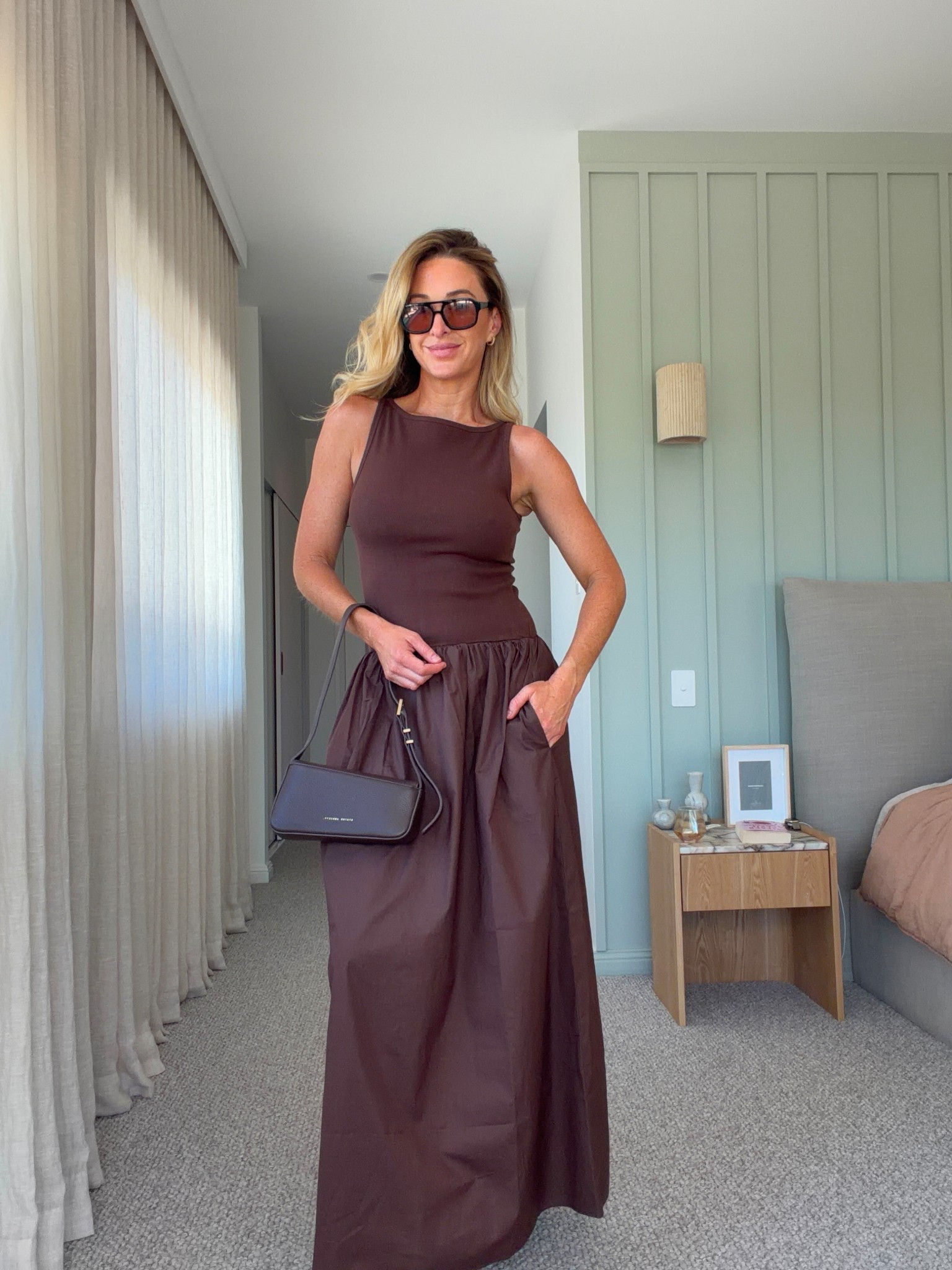 Chocolate. ALWAYS. 
Comfiest dress ever. With pockets. Buy one immediately x

#LTKdatenight #LTKsummer #LTKaustralia