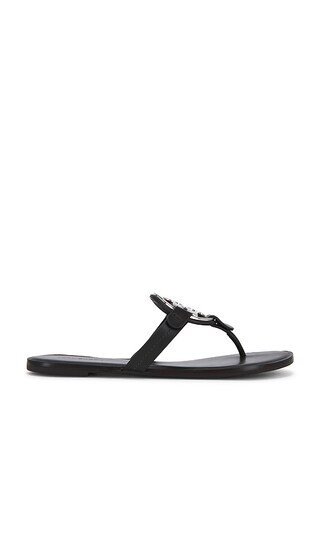 Tory Burch Metal Milller Sandal in Black. - size 7.5 | Revolve Clothing (Global)
