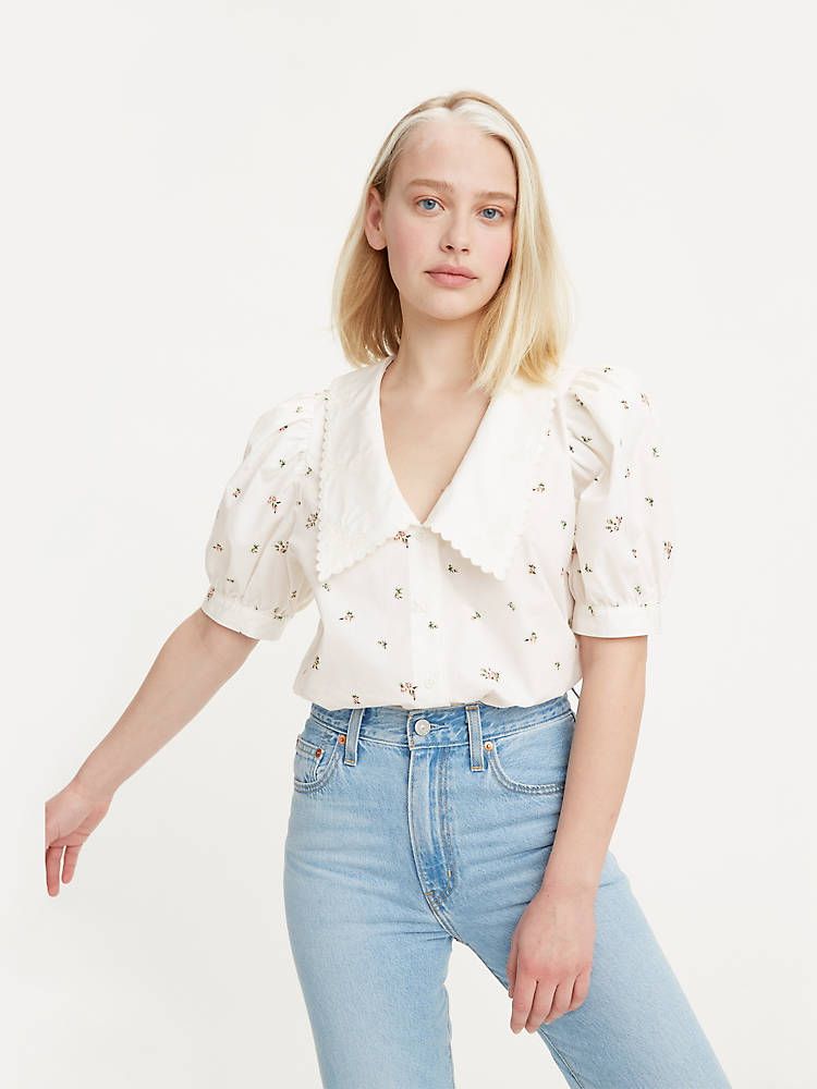 Royce Collar Puff Sleeve TopSustainable | LEVI'S (US)