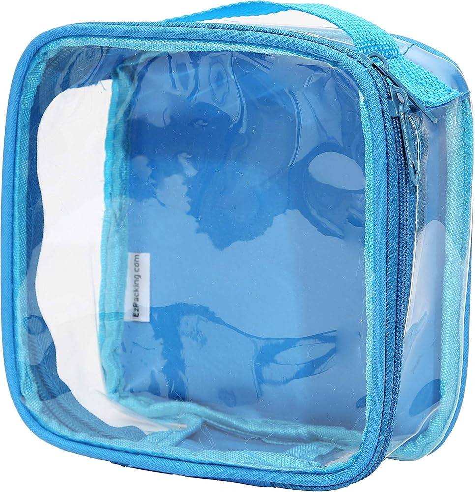 EzPacking Clear TSA Approved 3-1-1 Travel Toiletry Bag for Carry On/Quart Size Transparent Liquid... | Amazon (US)