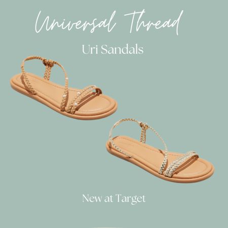 Universal Thread Uri Sandals 🎯 New at Target!

The perfect summer sandals! The Pearl accents on the neutral pair is so pretty!

Ran TTS for me 🤎

#LTKshoecrush #LTKsalealert #LTKFind