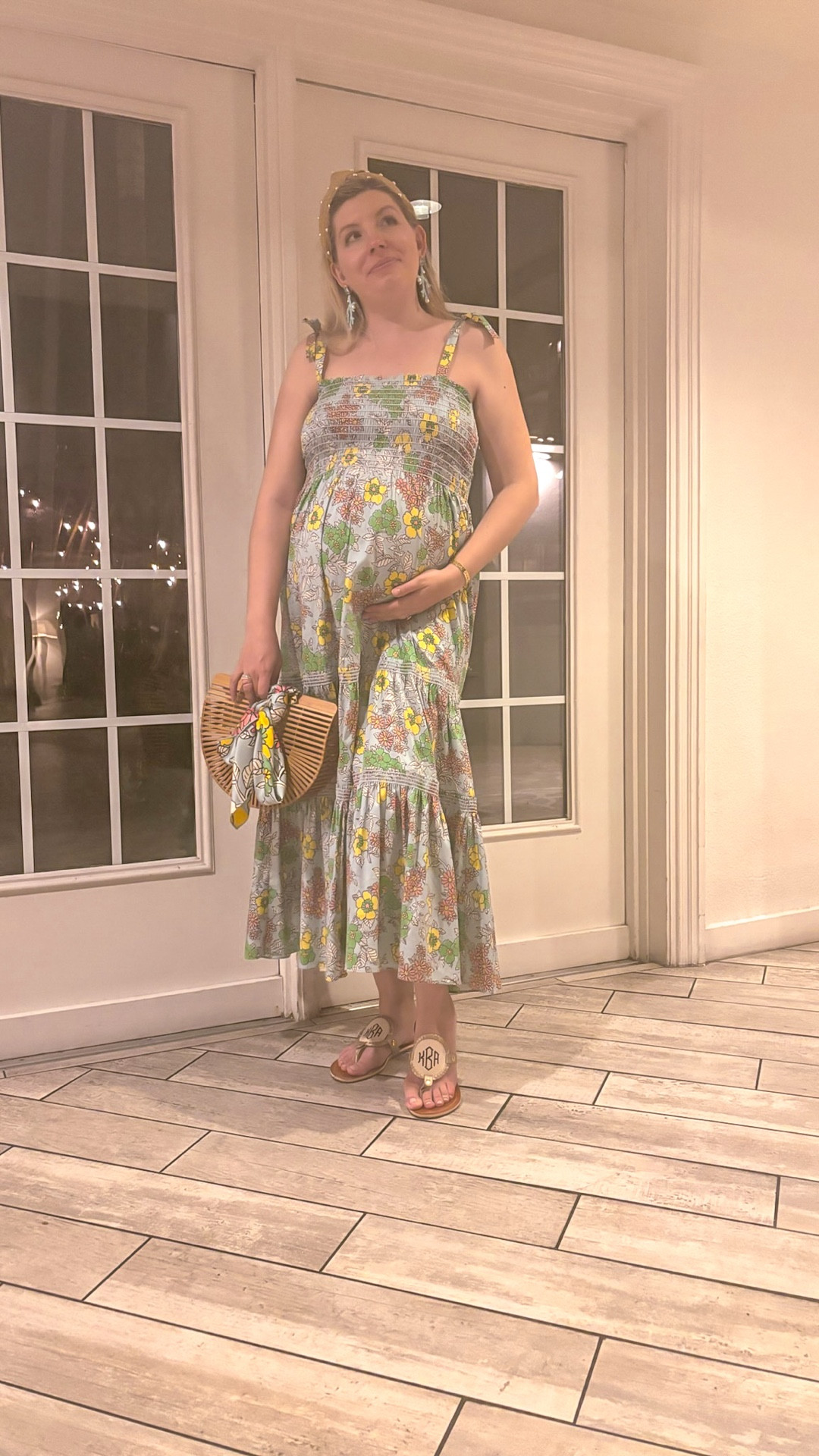 ✨ This Tory Burch dress (and matching scarf!) have been on my wishlist since it first came out, and I was thrilled to find both secondhand. When I was pregnant, I wanted to be really thoughtful about what I added to my wardrobe - pieces that would work during that specific period AND beyond.

The silhouette of this dress was perfect during my second and third trimester, but the best part is it fits beautifully postpartum too since it didn’t require me to size up. While I’m not opposed to maternity-specific items, I knew I’d get more mileage out of something versatile that I would have enjoyed anyway. Plus, it gave me the perfect excuse to finally snag a piece I’d been eyeing for years! 

I’m glad that I bought a few maternity specific pieces (like leggings - I’m still wearing these and would have been lost without them post c-section) but I’m really glad that I shopped for maternity-friendly silhouettes from my fave regular brands as well because they will get so much more use than hyper-specific maternity items would have.

#TravelCapsule #ResortStyle #VacationLooks #CapsuleStyle #WhatIWoreOnVacation
#ToryBurchStyle #ToryBurchLove #SecondhandStyle #PoshmarkFinds 
#PregnancyStyle #BumpStyle #MaternityStyleInspo #PostpartumStyle #NewMomStyle
#ResortVibes #IslandStyle #VacationWardrobe #EveningStyle
