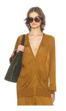 Helsa Arlena Cardigan in Olive Green from Revolve.com | Revolve Clothing (Global)