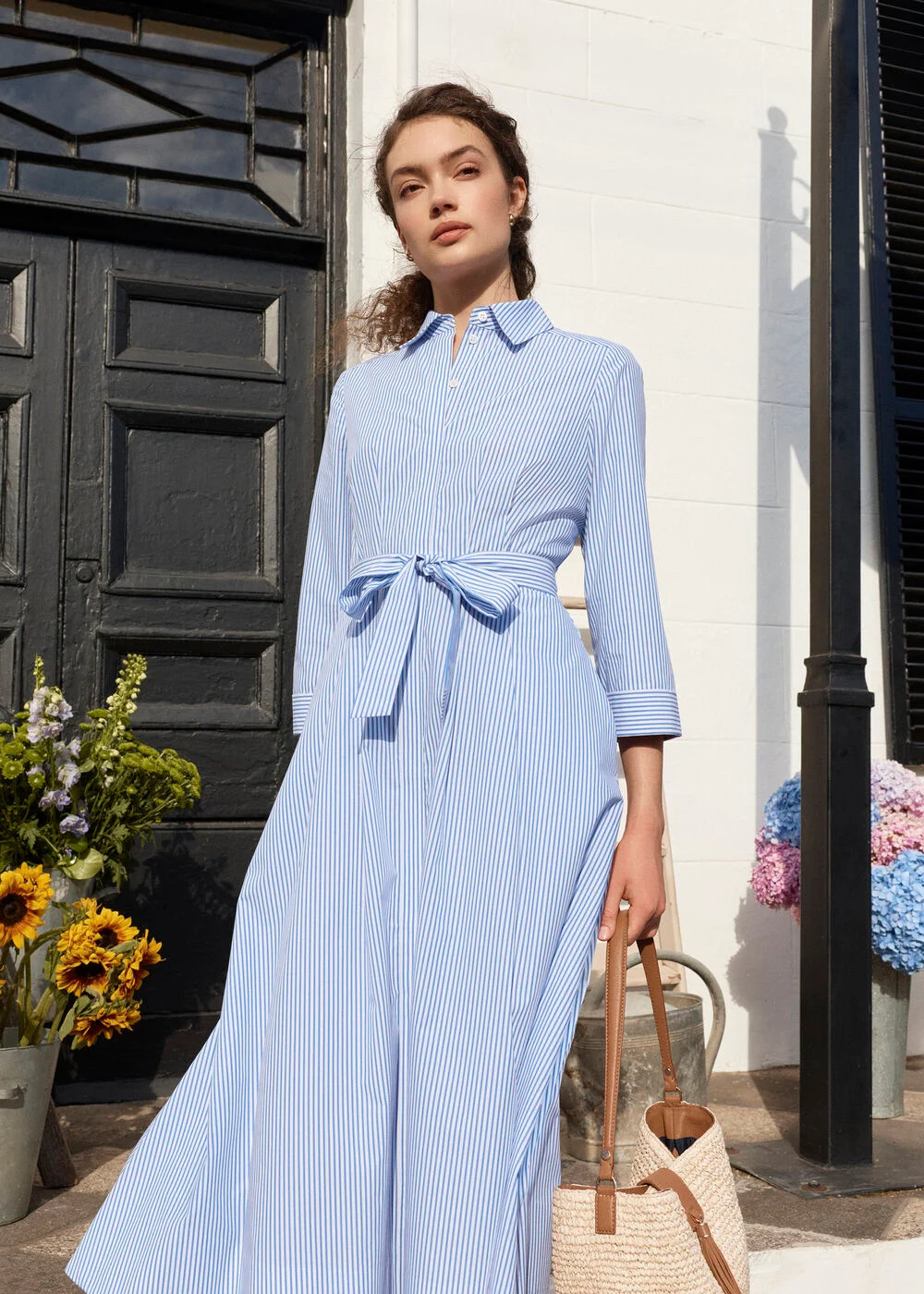 Jane Shirt Stripe Dress | Hobbs US | | Hobbs