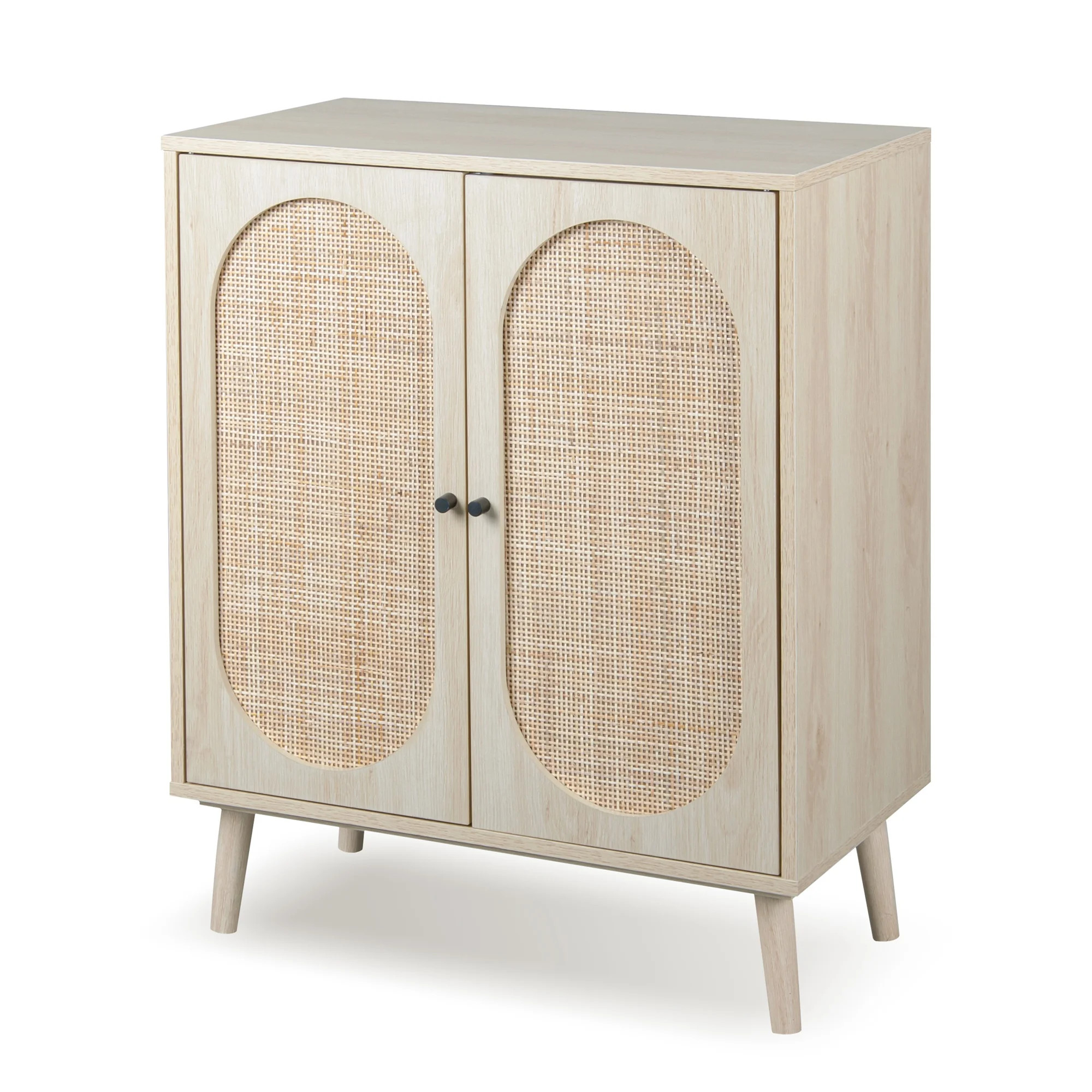 Yocwo Rattan Accent Cabinet,Kitchen Buffet Sideboard,Storage Cabinet for Living Room,Office & Hal... | Walmart (US)