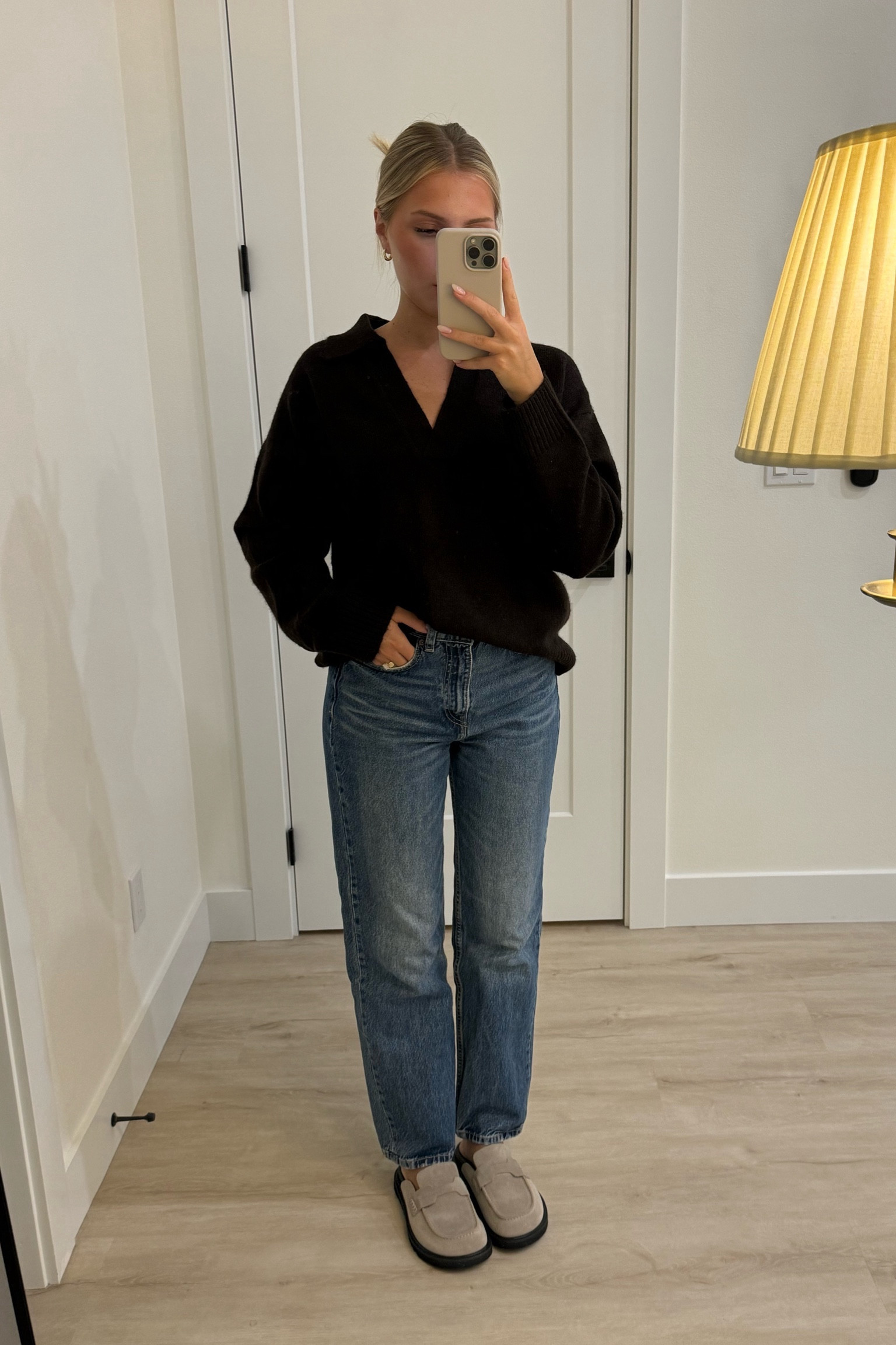 jeans are Zara mom jeans!