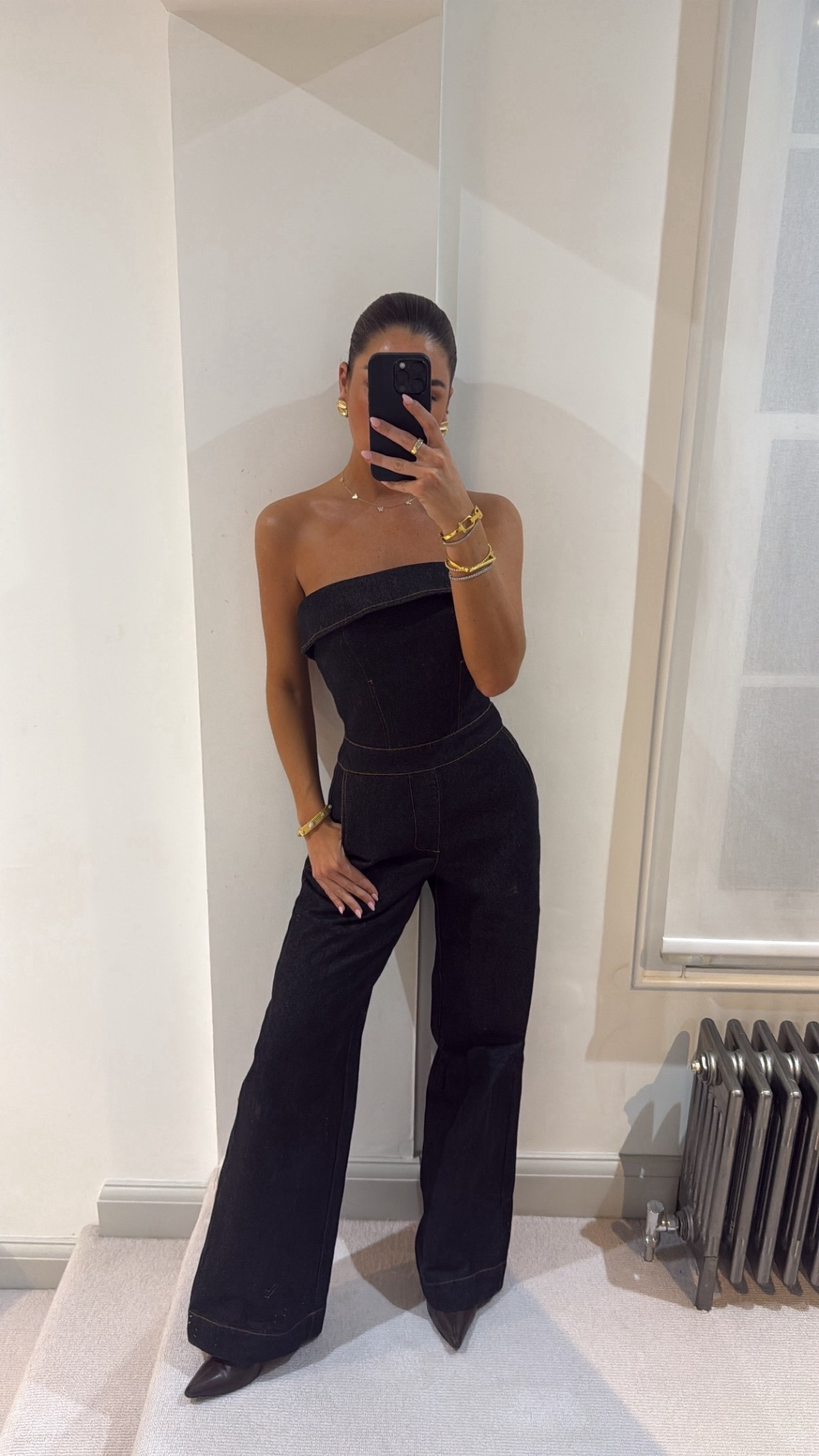 denim jumpsuit, denim outfit, girls night outfit, date night outfit, denim

#LTKuk #LTKdatenight #LTKspring