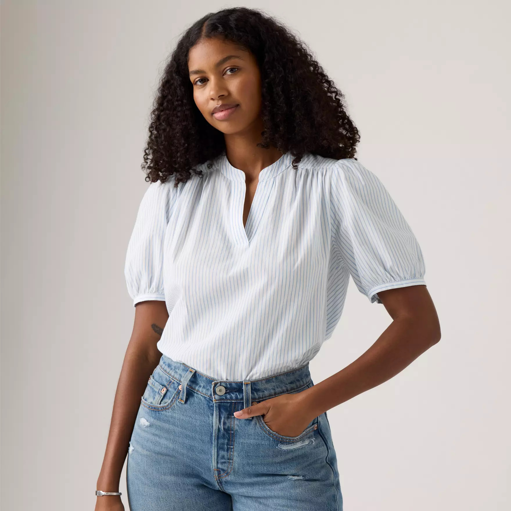 Amelie Poplin Blouse | Levi's US