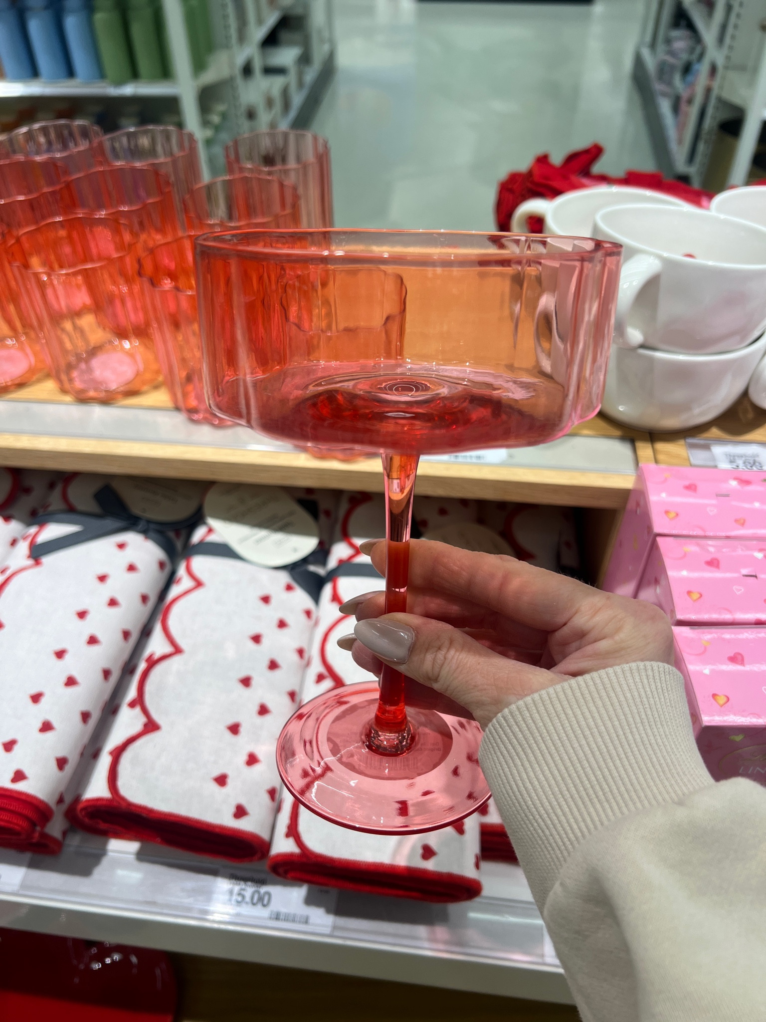 Valentine’s Day at Target is just too good! I love these pink ribbed coupe glasses! 


#LTKHome
