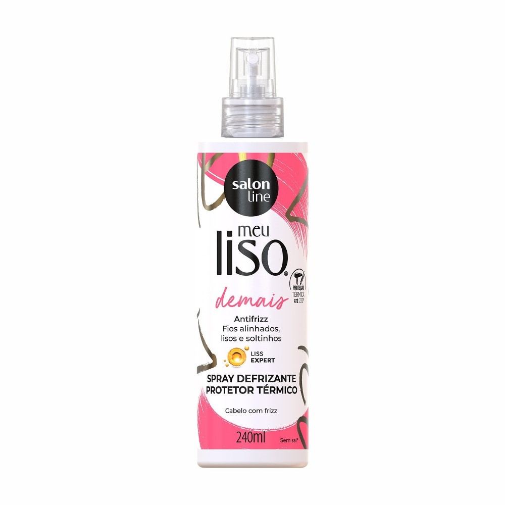 Meu Liso Demais Defrizante Spray Protetor Térmico 240ml | Shopee (BR)