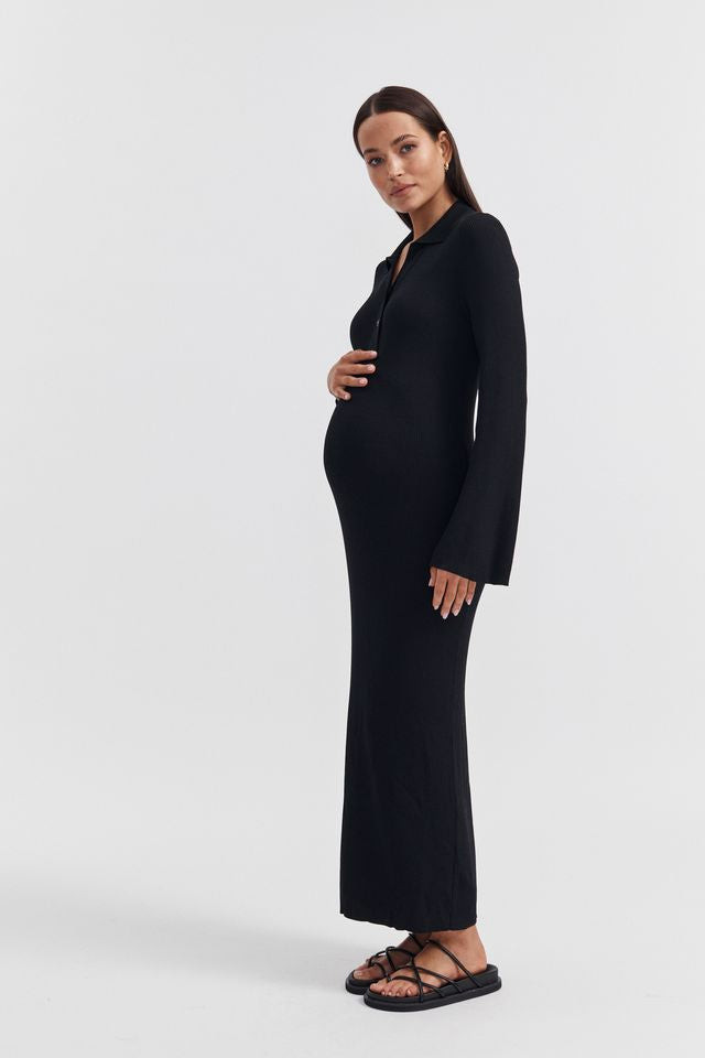 Celeste LS Polo Dress | Legoe Heritage Maternity APAC
