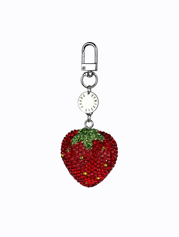 Rhinestone Strawberry Keychain | Poppy Lissiman (Global)