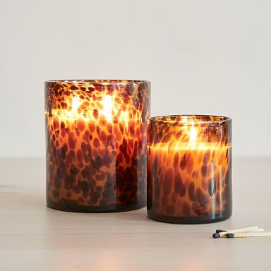 Tortoise Candle, 3 Wick, Tortoise | West Elm (US)