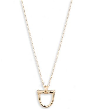 Lauren Ralph Lauren Horsebit Short Pendant Necklace | Dillard's | Dillard's